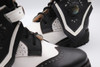 Men's Black and White Handmade Leather Boots *Gunslinger*- Made to Order