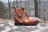 Men's Brown and Yellow Handmade Leather Boots *Gunslinger*- Made to Order