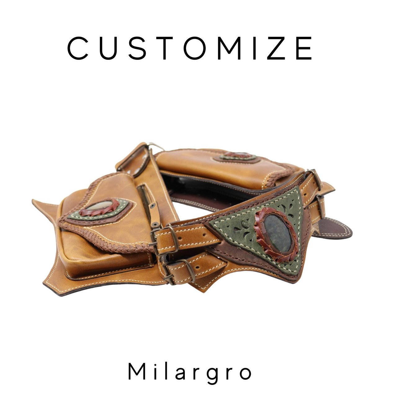 Leather Utility Belt - *El Milagro* MULTIPLE COLORS