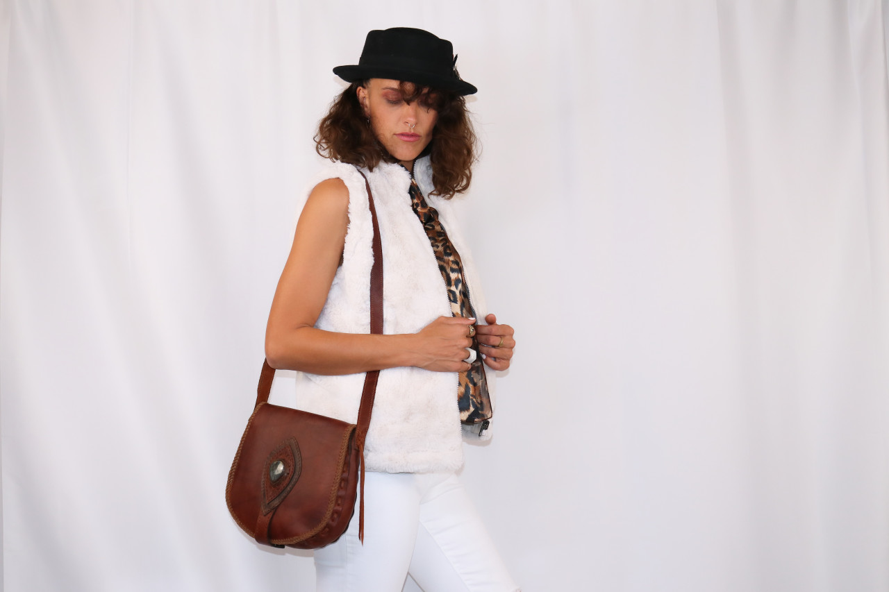Buy perfect leather Women Brown Shoulder Bag Brown Online @ Best Price in  India | Flipkart.com