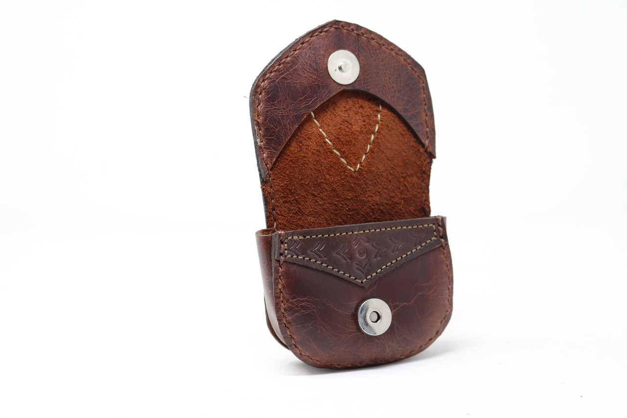 Small Leather Belt Loop Pouch