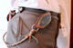 Long Bill Leather Wallet with chain
