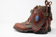 Women's Green & Brown Handmade Leather Boots *Gunslinger* - Made to Order