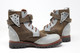Women's Green and Gray Handmade Leather Boots *Gunslinger* -Made to Order