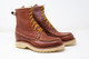 Moc Toe Leather Boots - BROWN - Made to Order -
