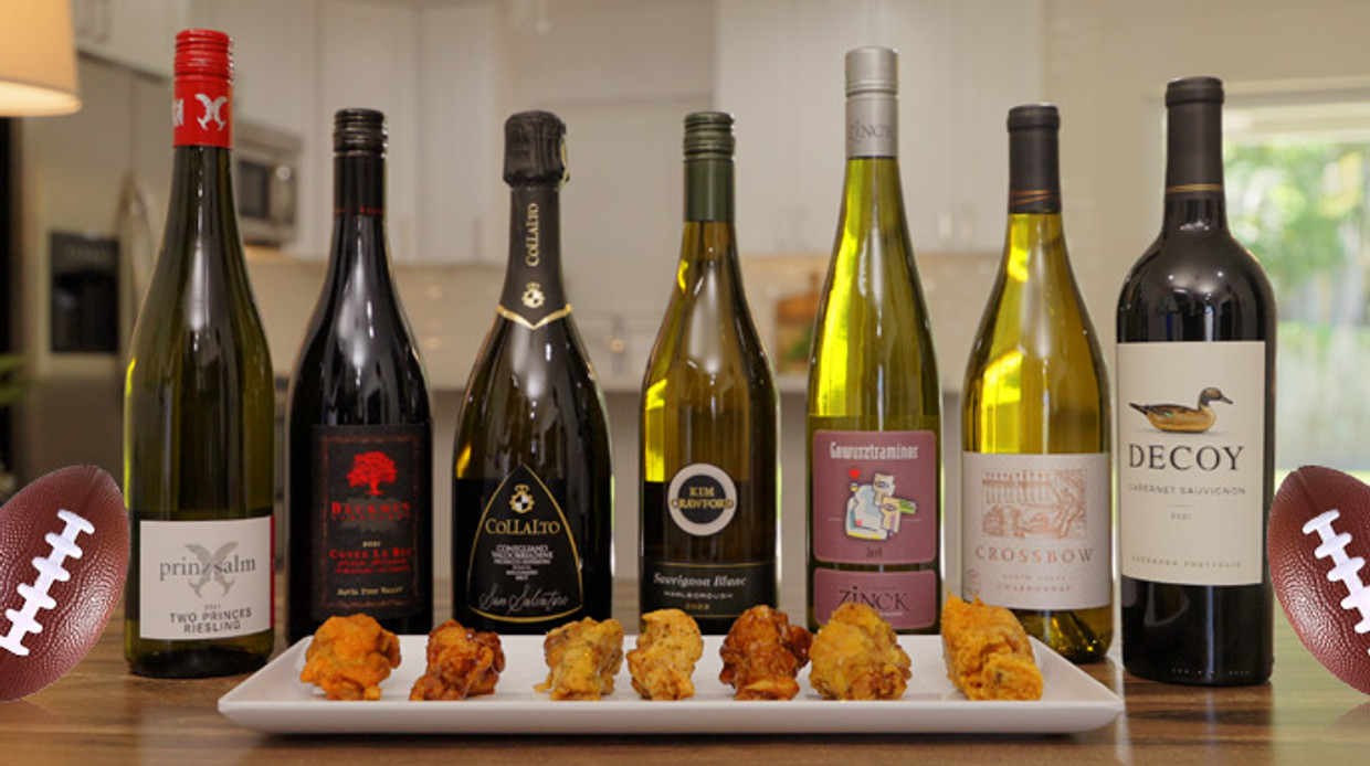 Wine & Wing Pairings for Fantasy Football Draft Picks Wine & Wing Pairings for Fantasy Football Draft Picks