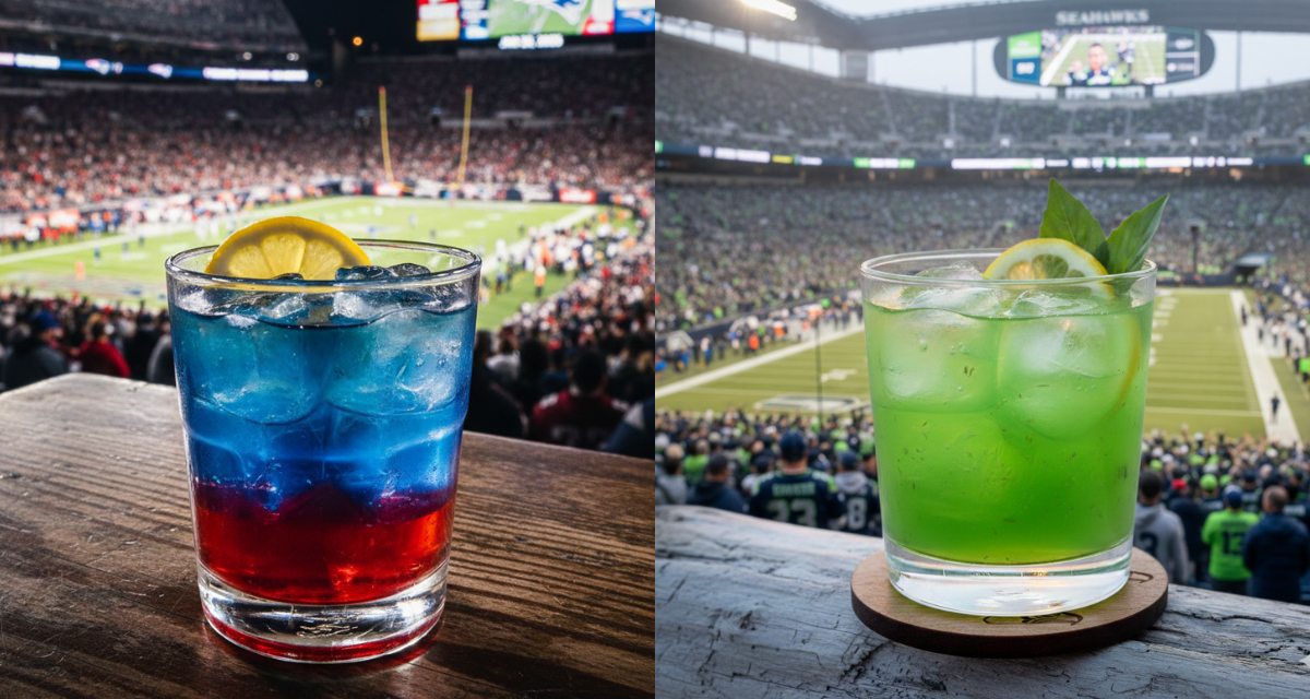 Two Teams, Two Cocktails: Drinks for Football’s Biggest Sunday