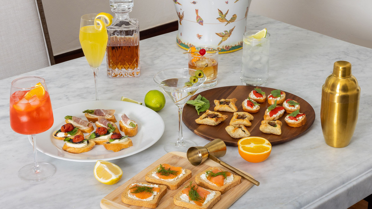 Cocktail & Canapé Pairings for Entertaining