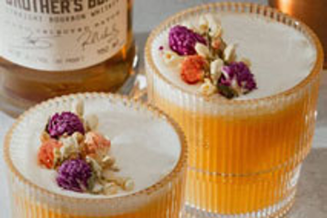 Elderflower Bourbon Sour