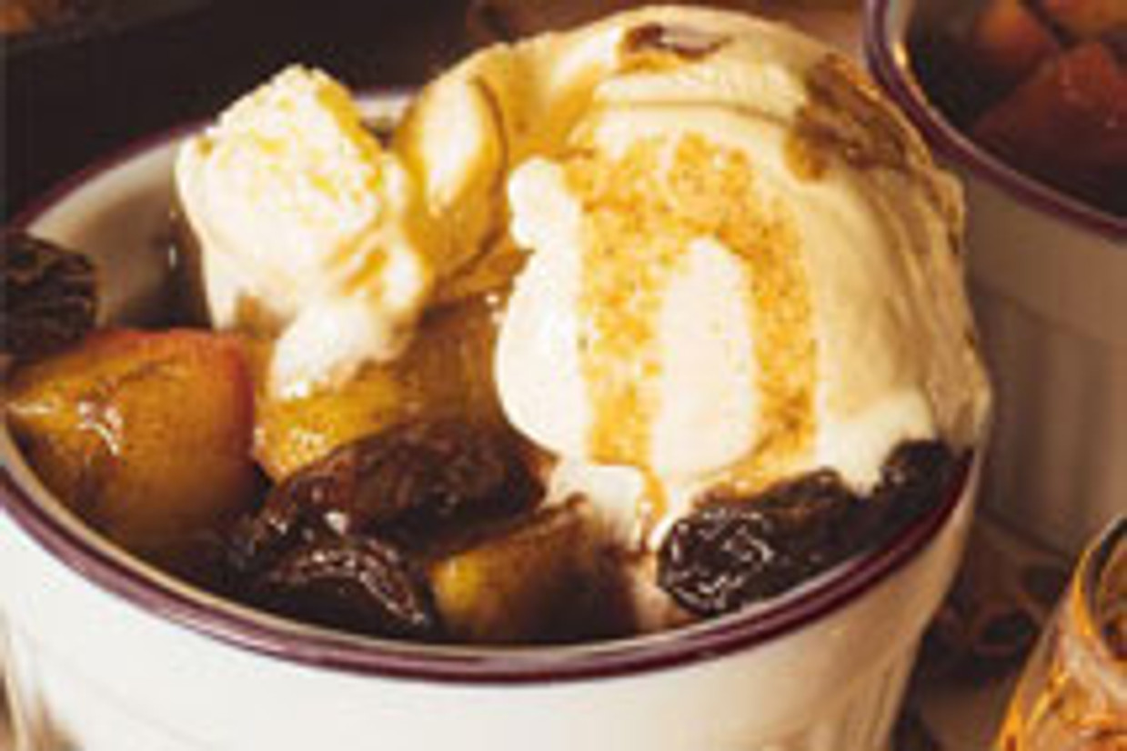 Pan-Fried Bourbon Apples Pan-Fried Bourbon Apples