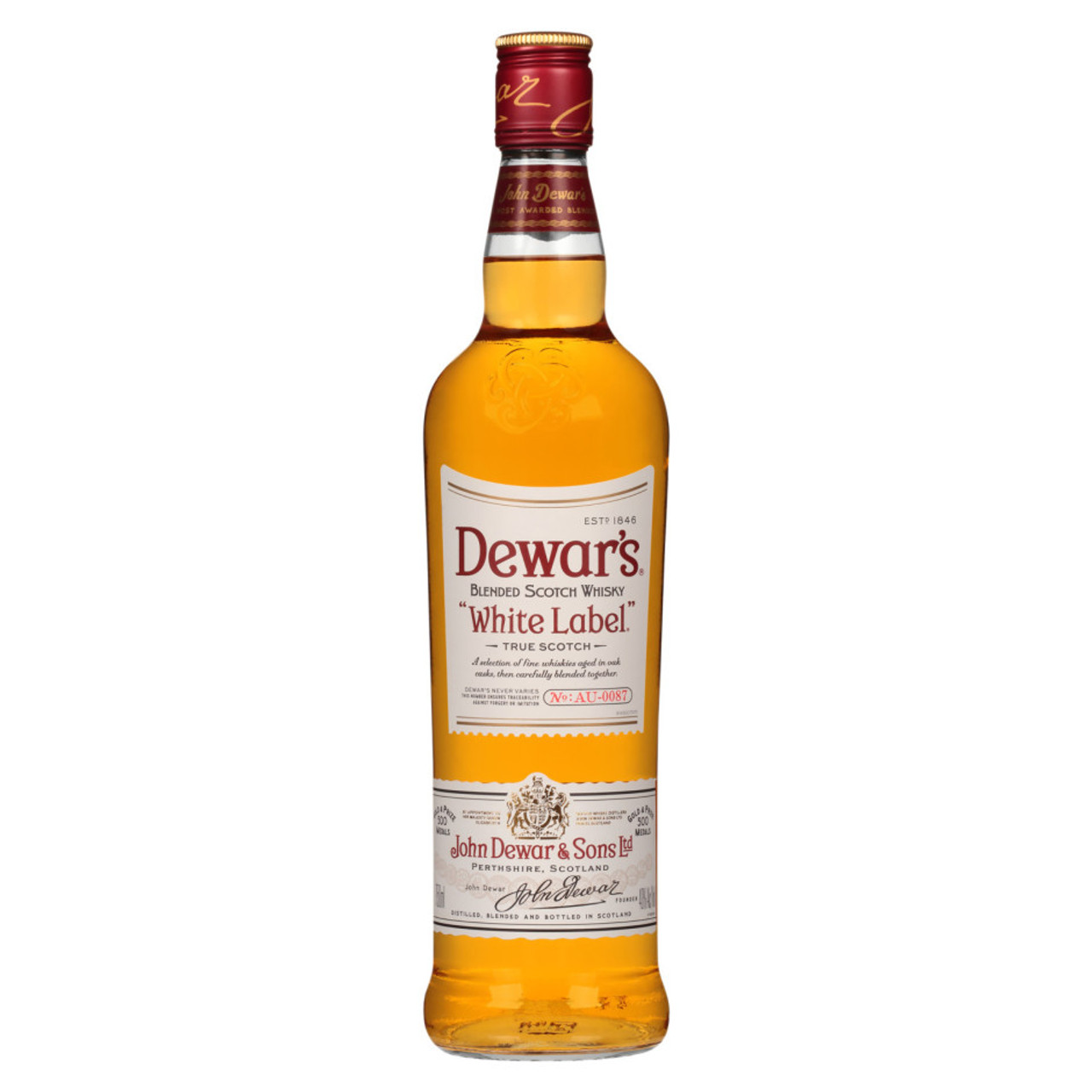 Dewar's White Label 760ml【特級】、750ml 古酒 Dewar's White Label Scotch