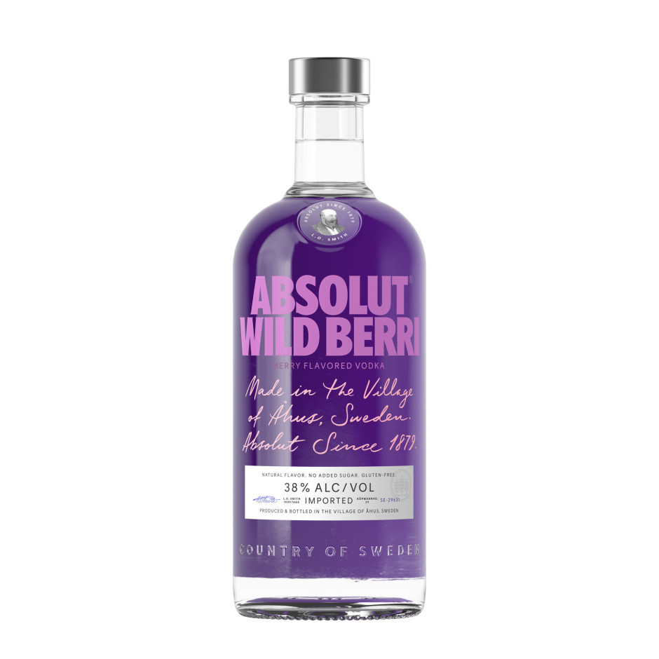 Absolut Wild Berri Flavored Vodka