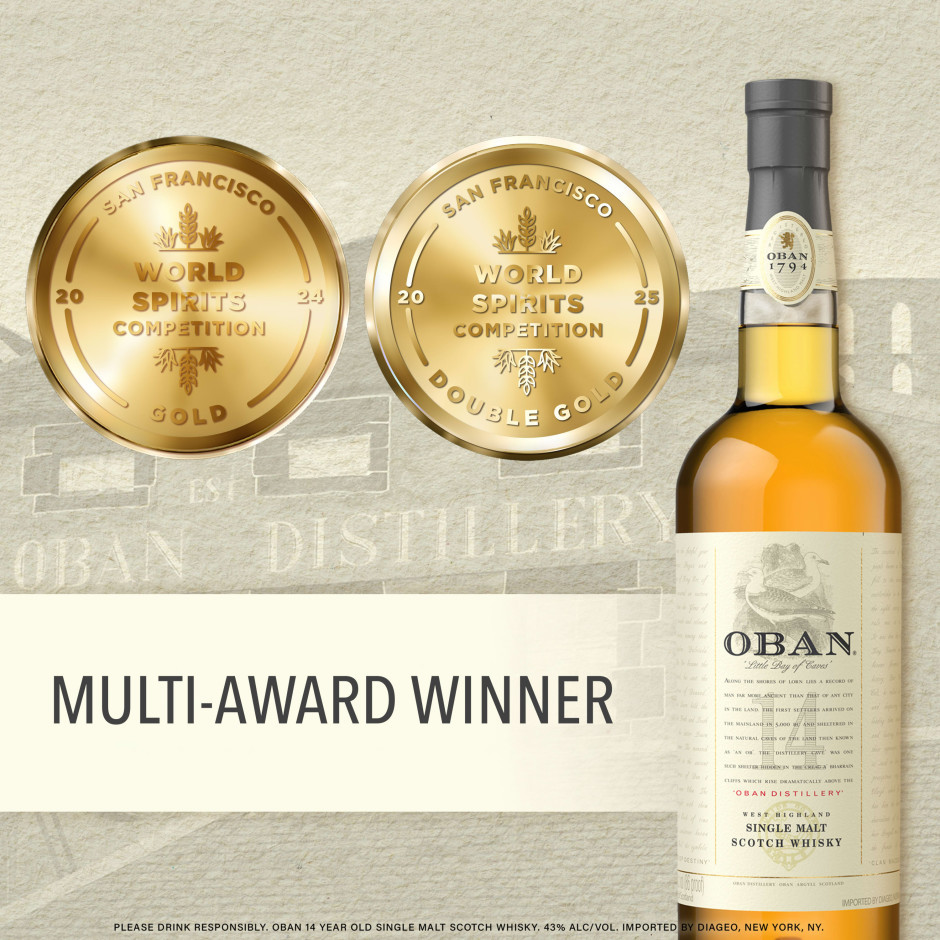 Oban Single Malt 14 Year Scotch Whisky