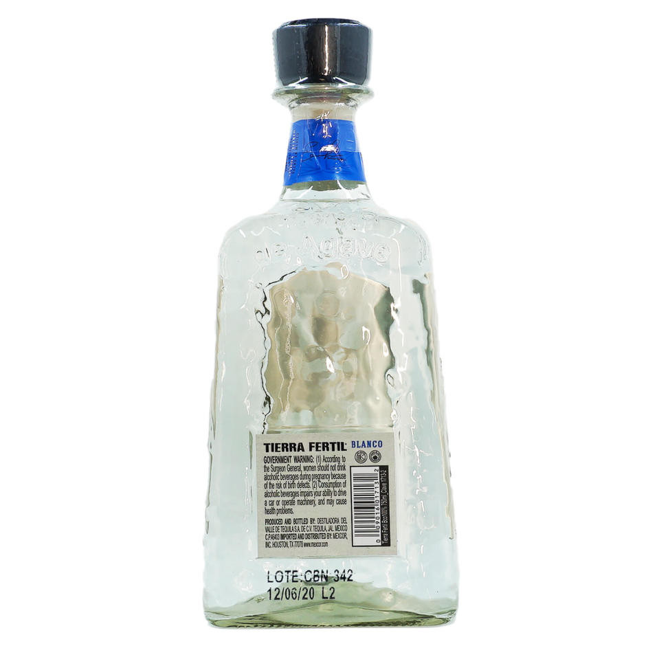 Tierra Fertil Blanco 100% Agave Tequila