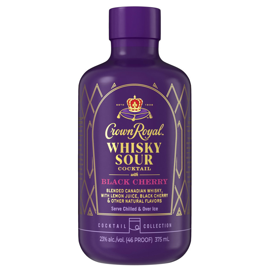 ボトル　インペリア　ザ・クイーン Crown Royal Black Cherry Whisky Sour Cocktail