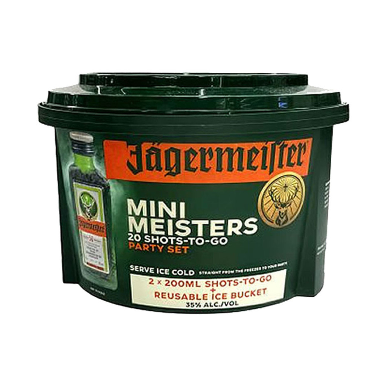 Jagermeister Liqueur with Two 200ml & Ice Bucket