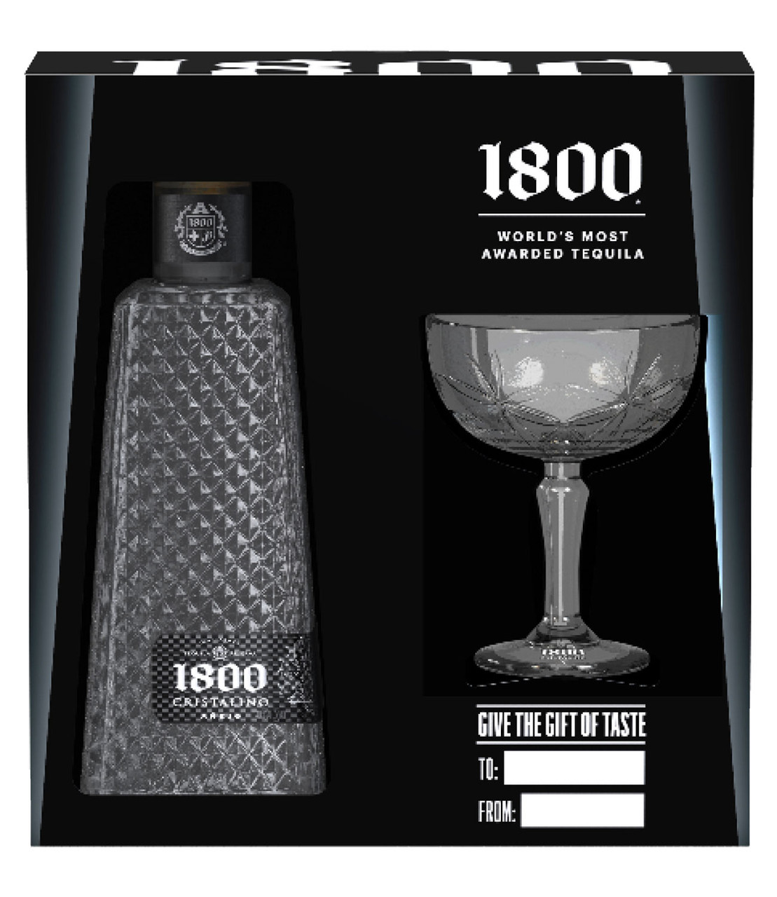 テキーラ　1800 Cristalino Collect 1800® Cristalino Tequila - Unique & Luxurious