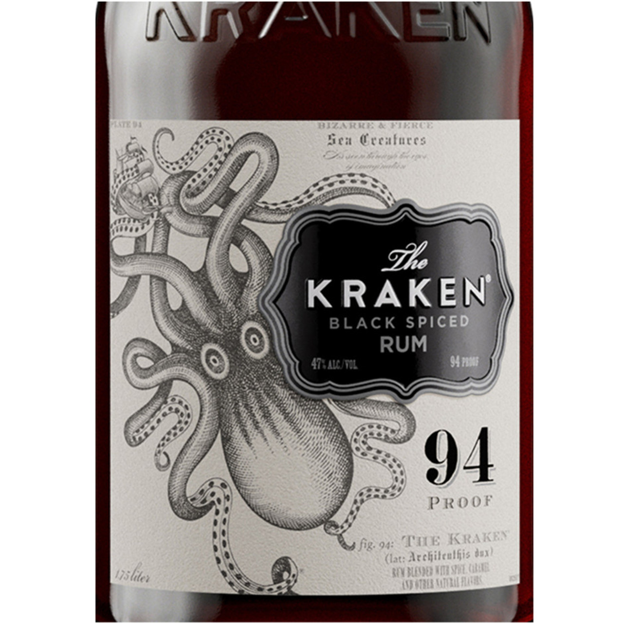Kraken Black Spiced Rum 94 Proof