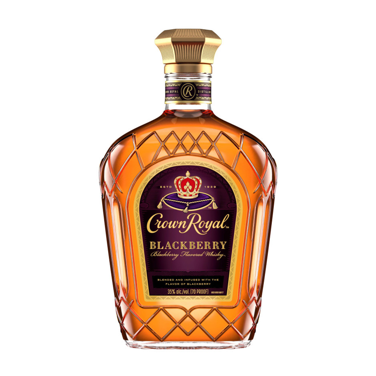 クラウンローヤル　ブラックベリーウィスキー クラウンローヤル ブラックベリーウィスキー 飲料・酒
