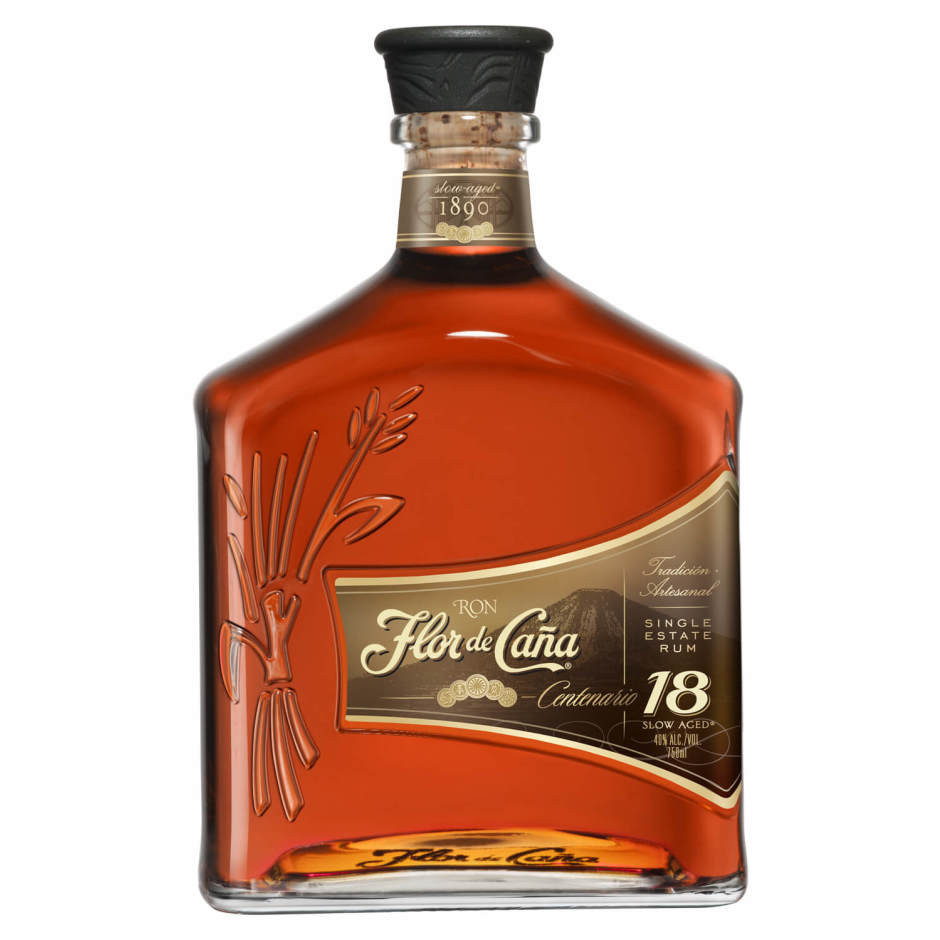Flor De Cana Centenario Gold 18 Year Rum