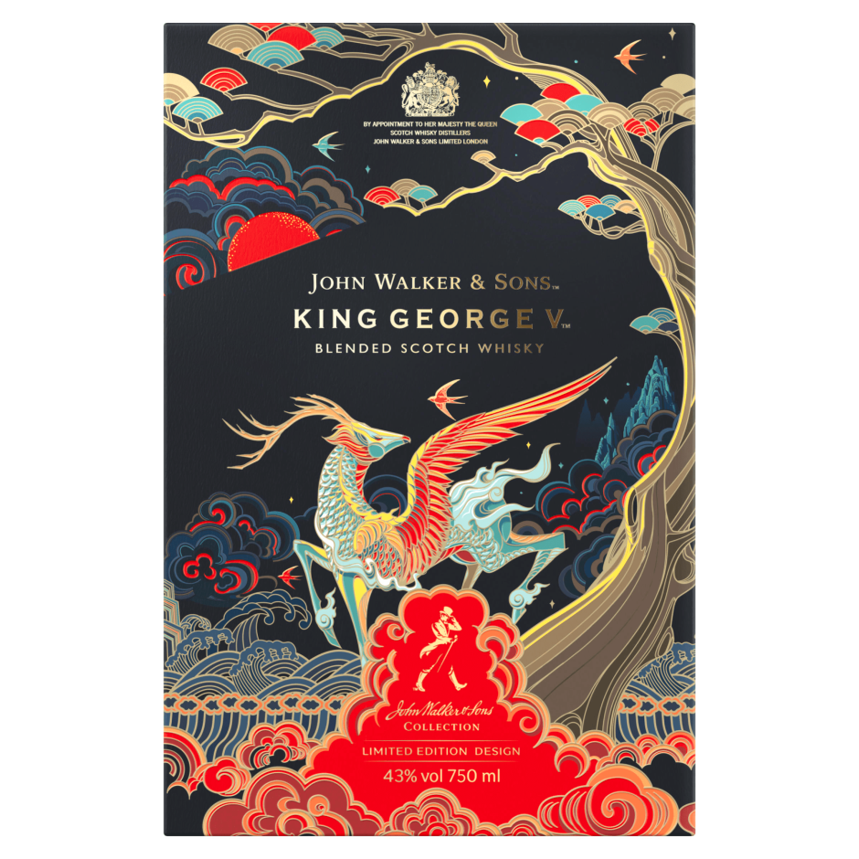 Johnnie Walker Blue King George V Scotch Lunar New Year