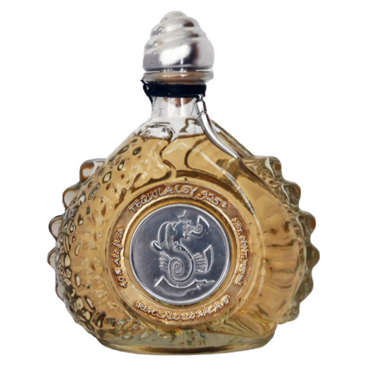 Tequila Ley 925 空き瓶 Vintage TEQUILA LEY .925 Empty Bottle Dragon Design Silver