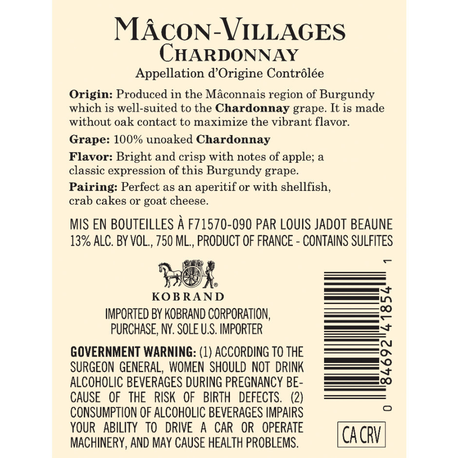 Jadot Macon Villages