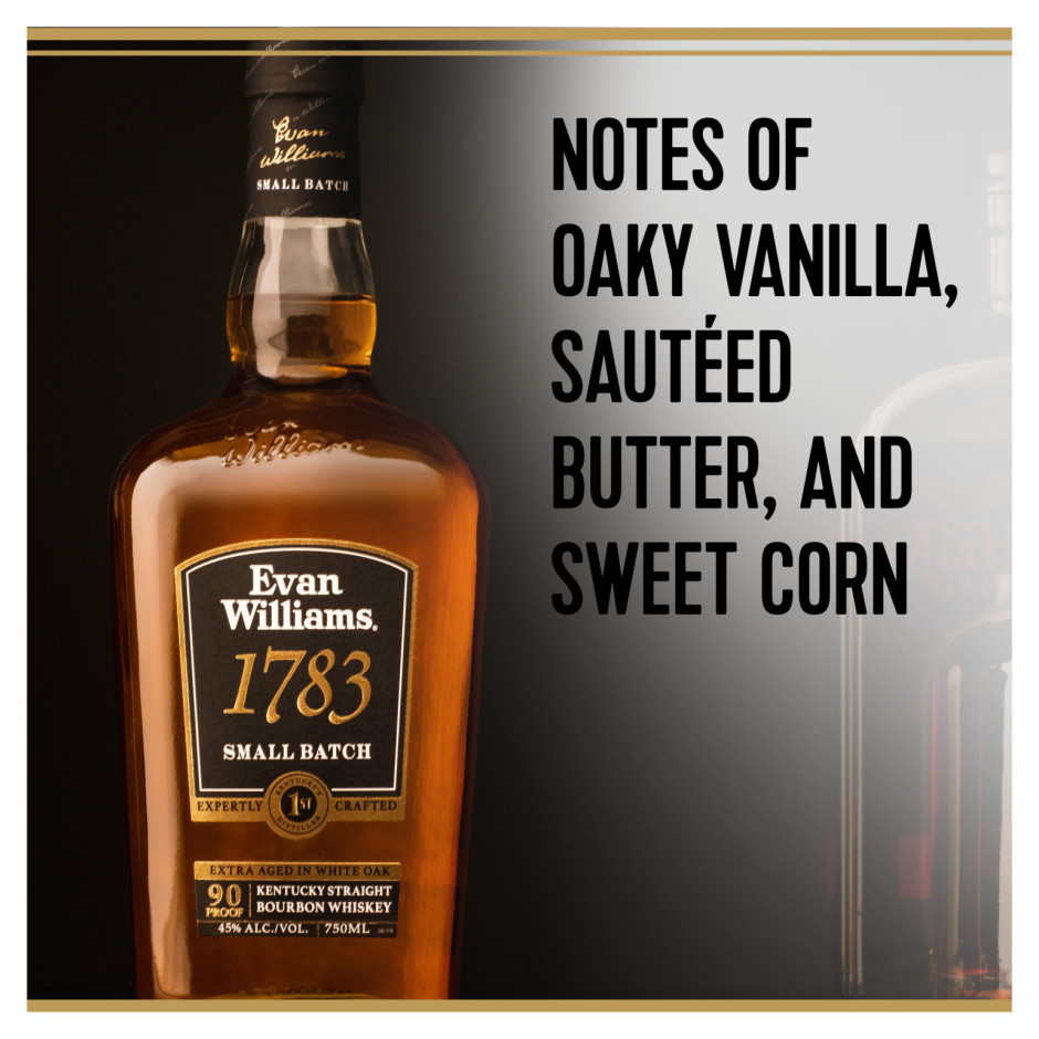 Evan Williams 1783 Bourbon Whiskey