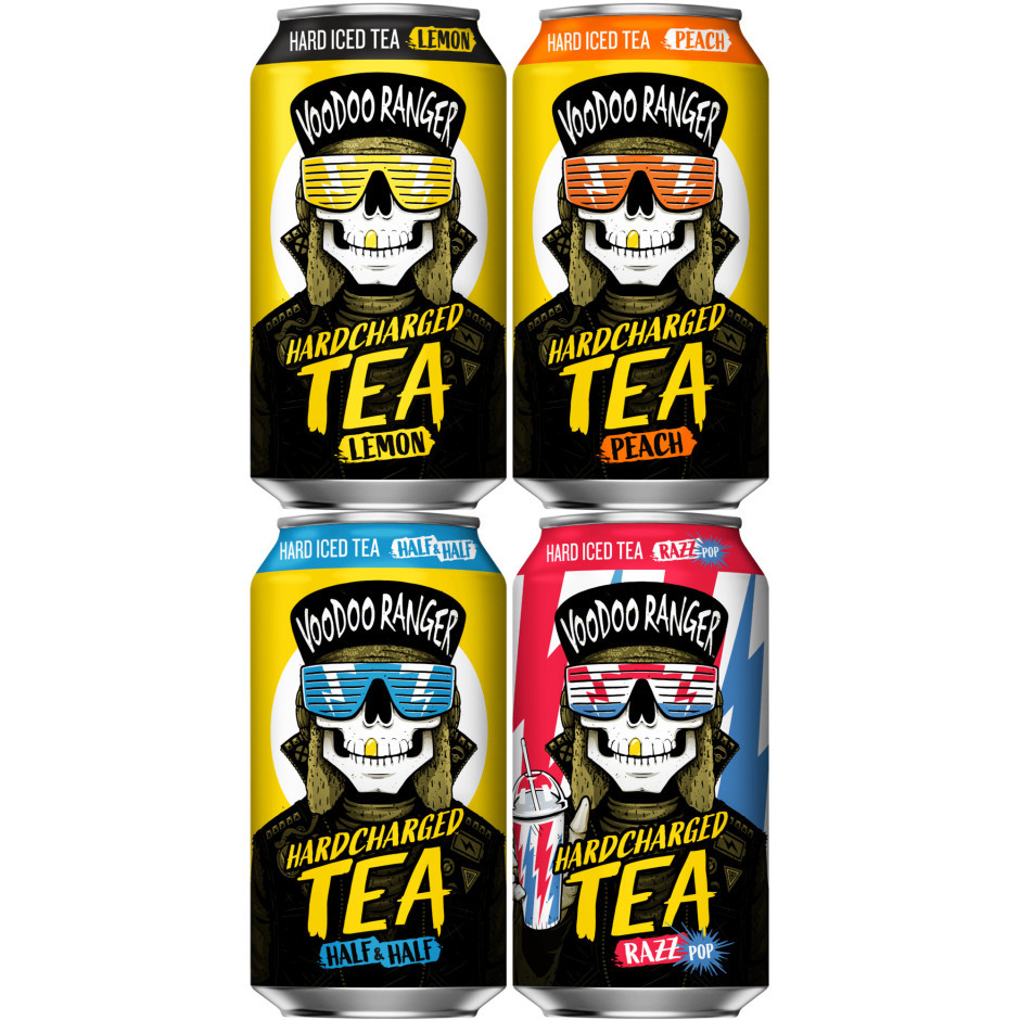 New Belgium Voodoo Ranger Hardcharged Tea Variety