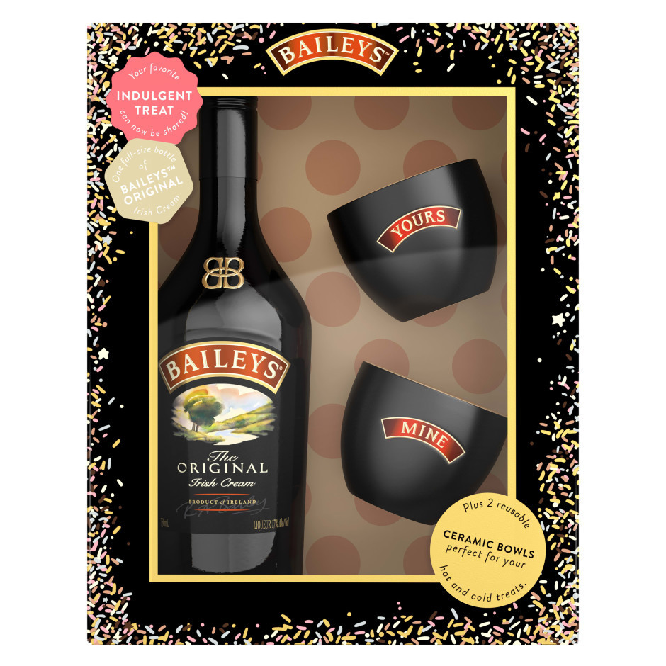 リキュール　BAILEYS ベイリーズ　２００ml ５０ml セット Baileys Irish Cream with Two Bowls