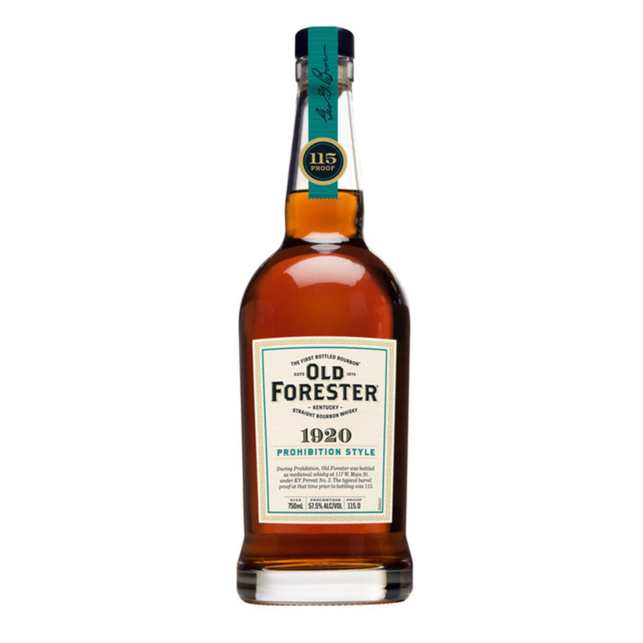 オールドフォレスター 1920 プロヒビションスタイル 57.5度 750ml Old Forester 1920 Prohibition Style Bourbon Whisky