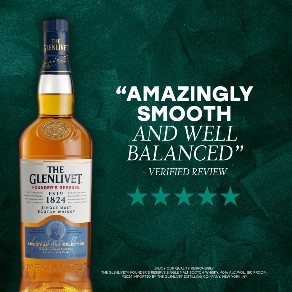 The Glenlivet Founder's Reserve Single Malt Scotch Whisky