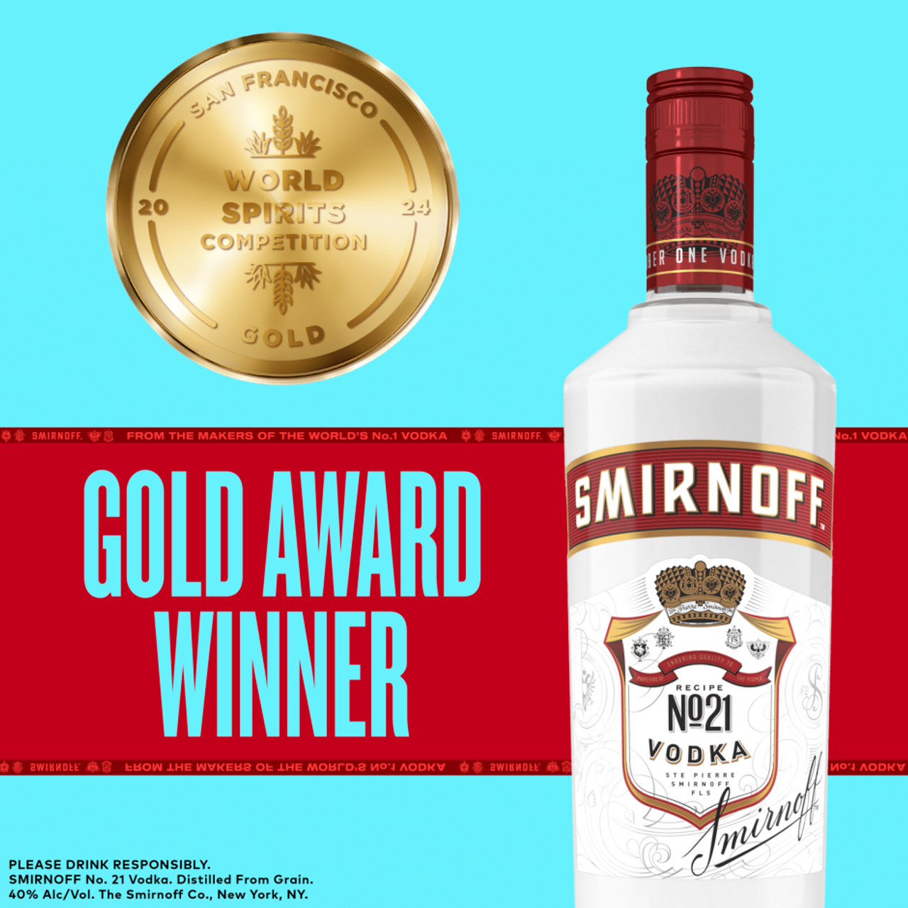 Smirnoff No. 21 Vodka Plastic