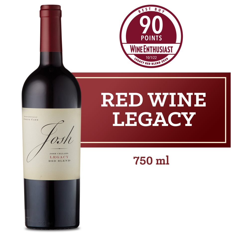 rs  Lサイズ ワインレッド、ホワイト、ブラック Josh Cellars Legacy Red