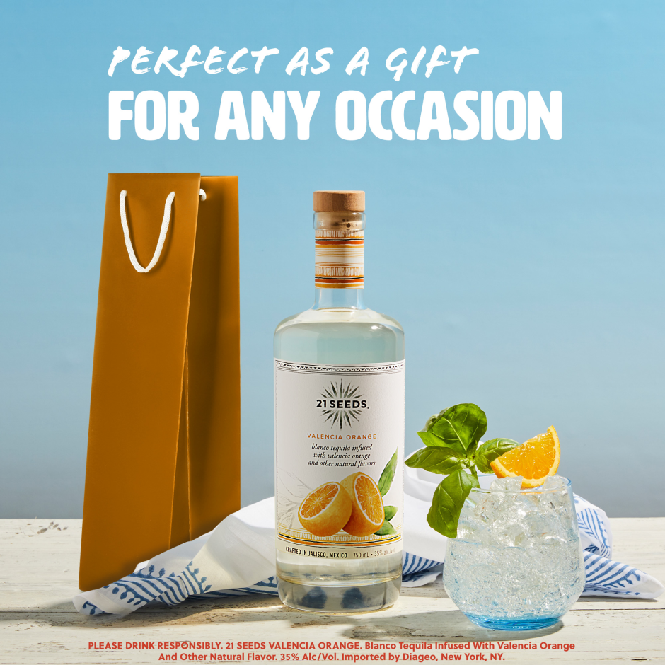 21SEEDS Valencia Orange Tequila