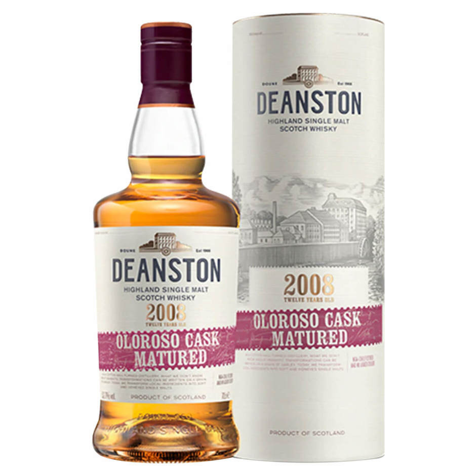 Deanston Oloroso Cask Matured 12 Year Single Malt Scotch