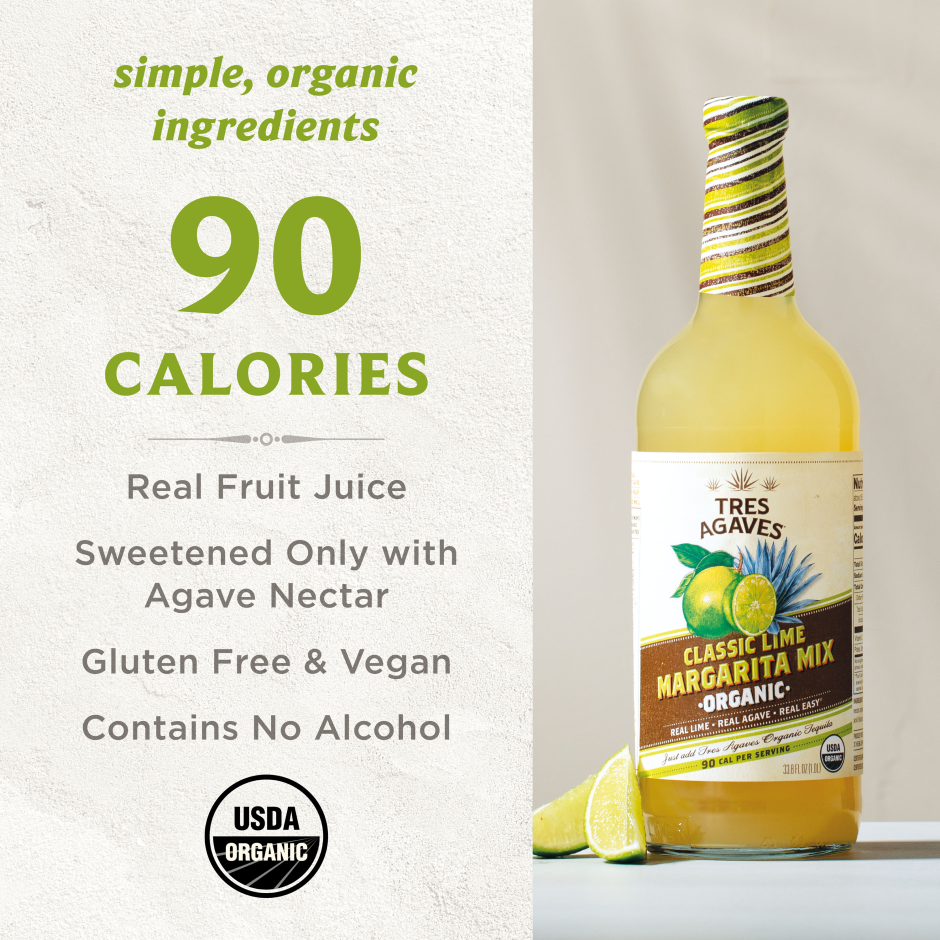 Tres Agaves Organic Margarita Mix