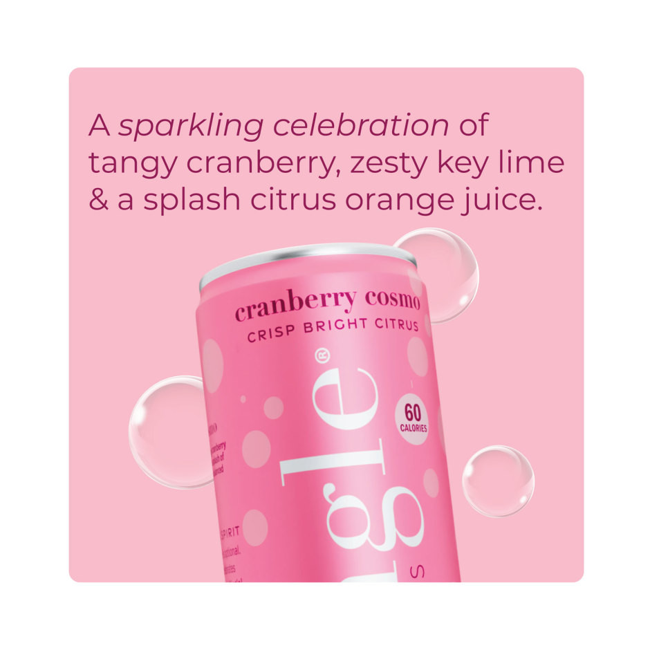 Mingle Mocktails Non-Alcoholic Cranberry Cosmo
