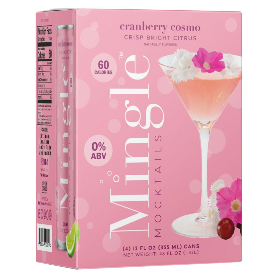 Mingle Mocktails Non-Alcoholic Cranberry Cosmo
