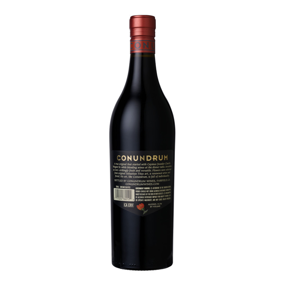 Conundrum Red by Caymus Vineyards