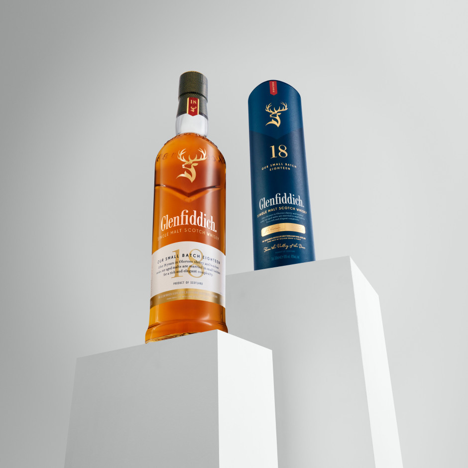 Glenfiddich 18 Year Old Single Malt Scotch Whisky