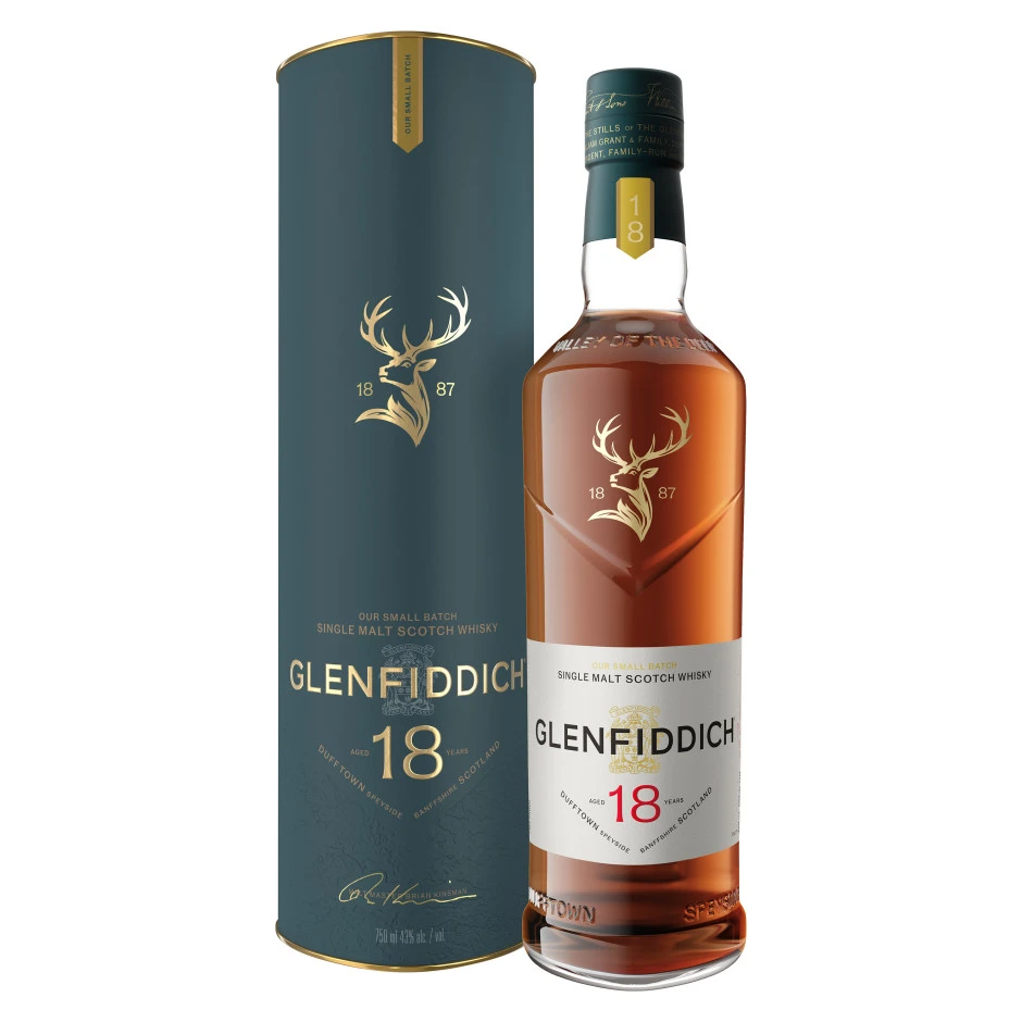 ウイスキー Glenfiddich 18 Years Old Single Malt Glenfiddich 18 Year Old Single Malt Scotch Whisky