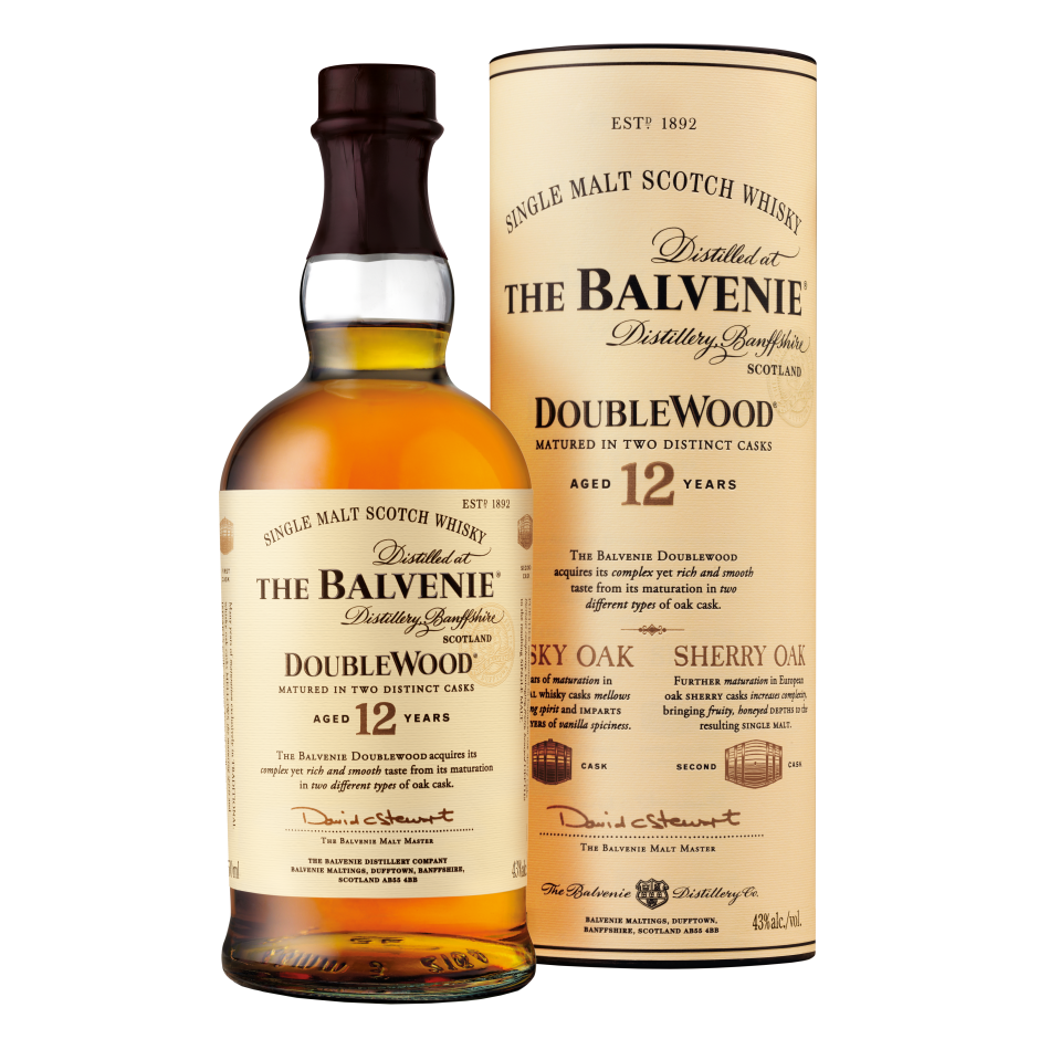 The Balvenie DoubleWood 12年 The Balvenie DoubleWood 12 Year Old Single Malt Scotch Whisky
