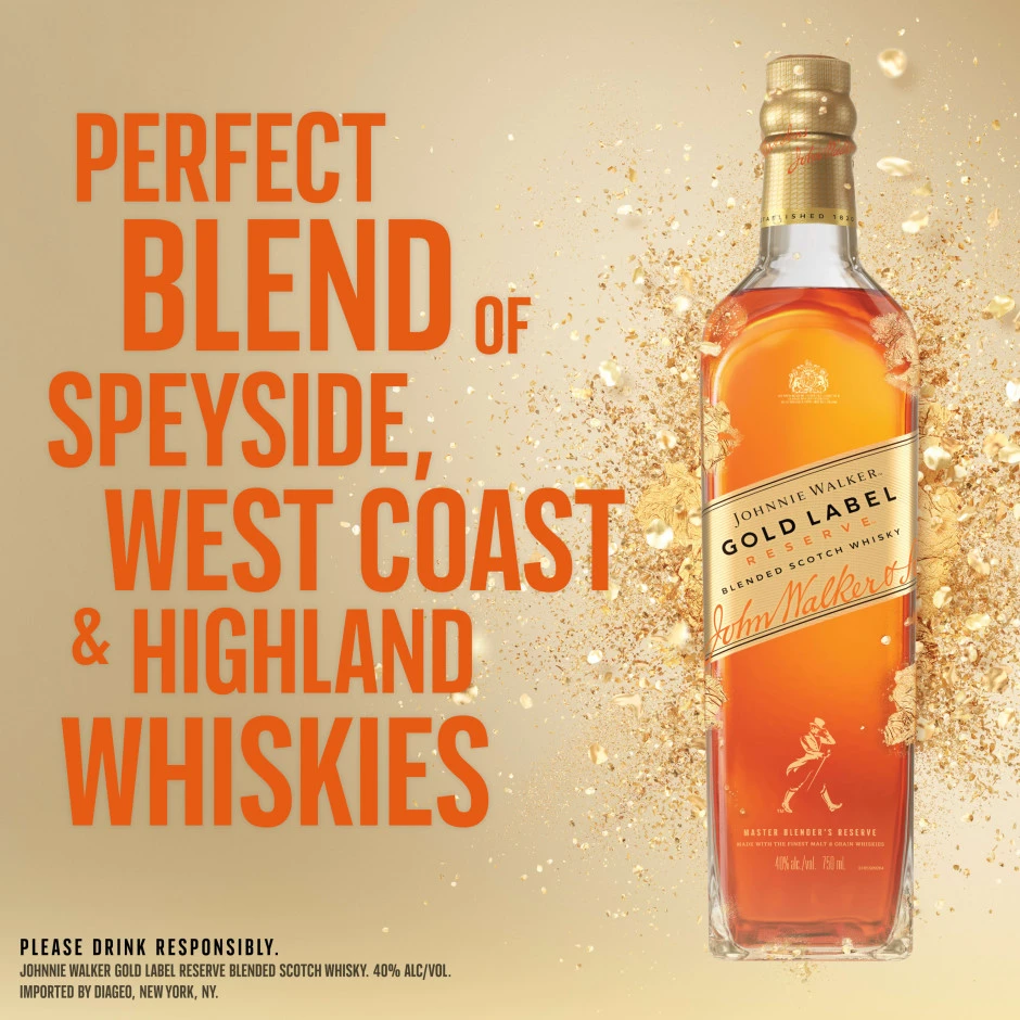 Johnnie Walker Gold Label Reserve Scotch