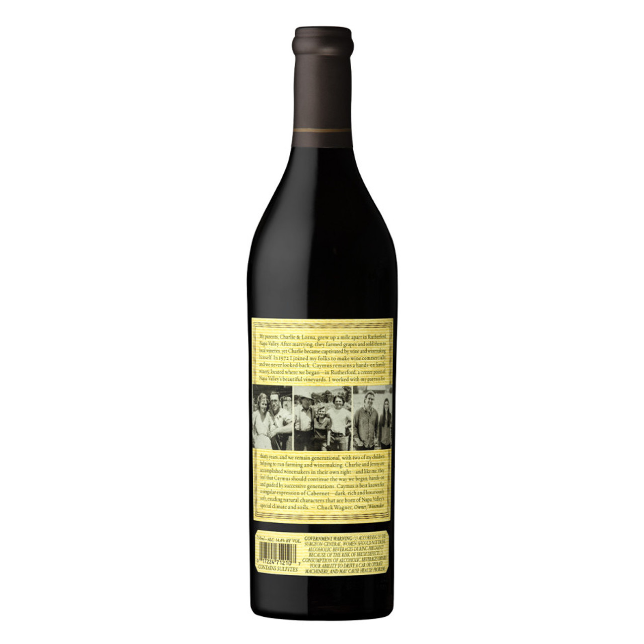 ワイン Caymus Vineyards 1981 Cabernet Sauvignon 1981 Caymus Cabernet Sauvignon - CellarTracker