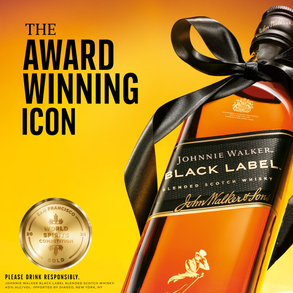 Johnnie Walker Black Label Blended Scotch Whisky