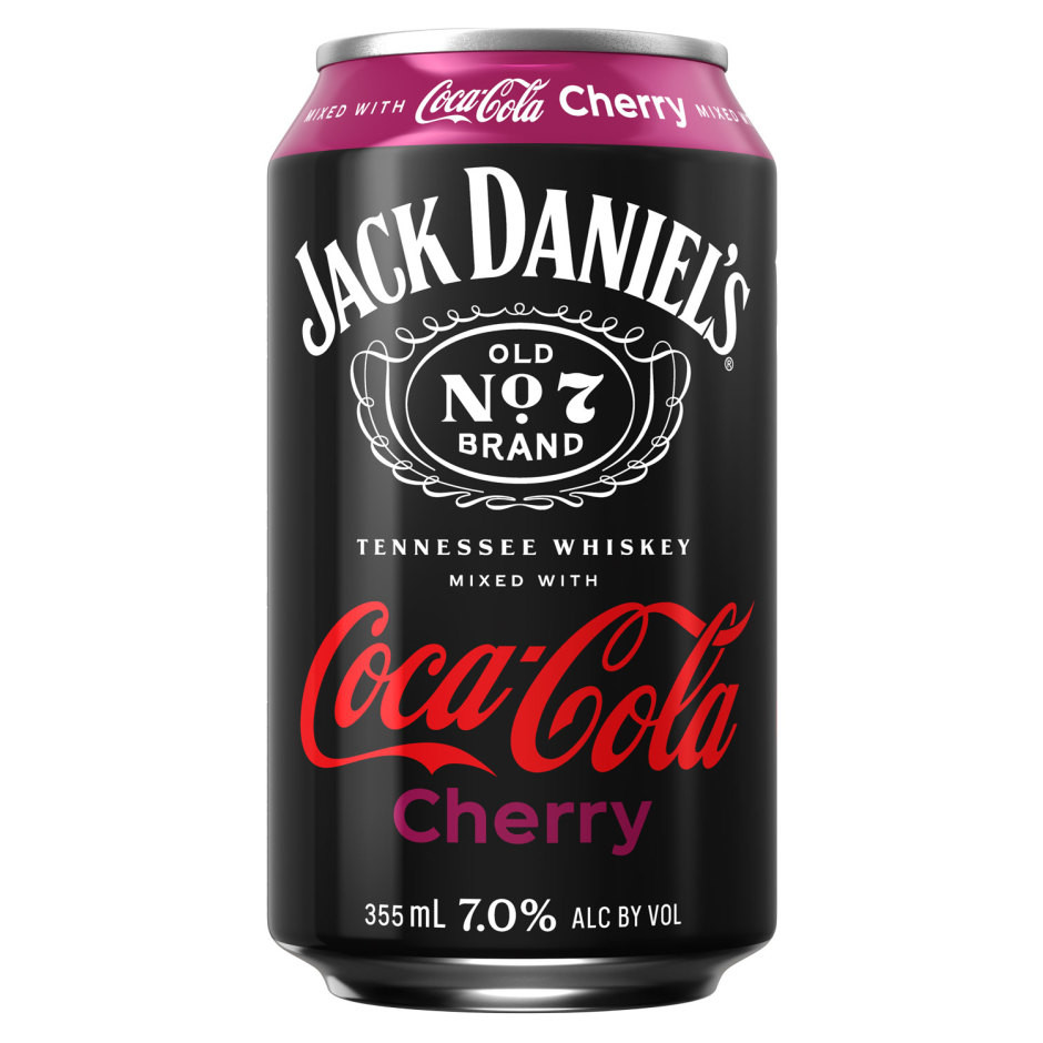 Jack Daniel's Coca-Cola Cherry Whiskey Cocktails