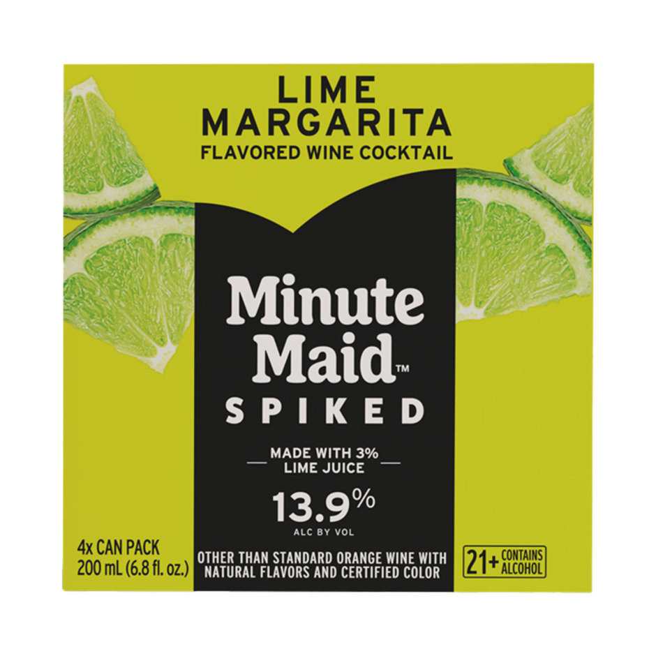 Minute Maid Spiked Lime Margarita Flavored Wine Cocktail