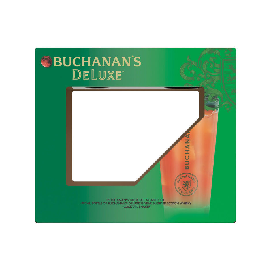 Buchanan's 12 Year Scotch with Shaker