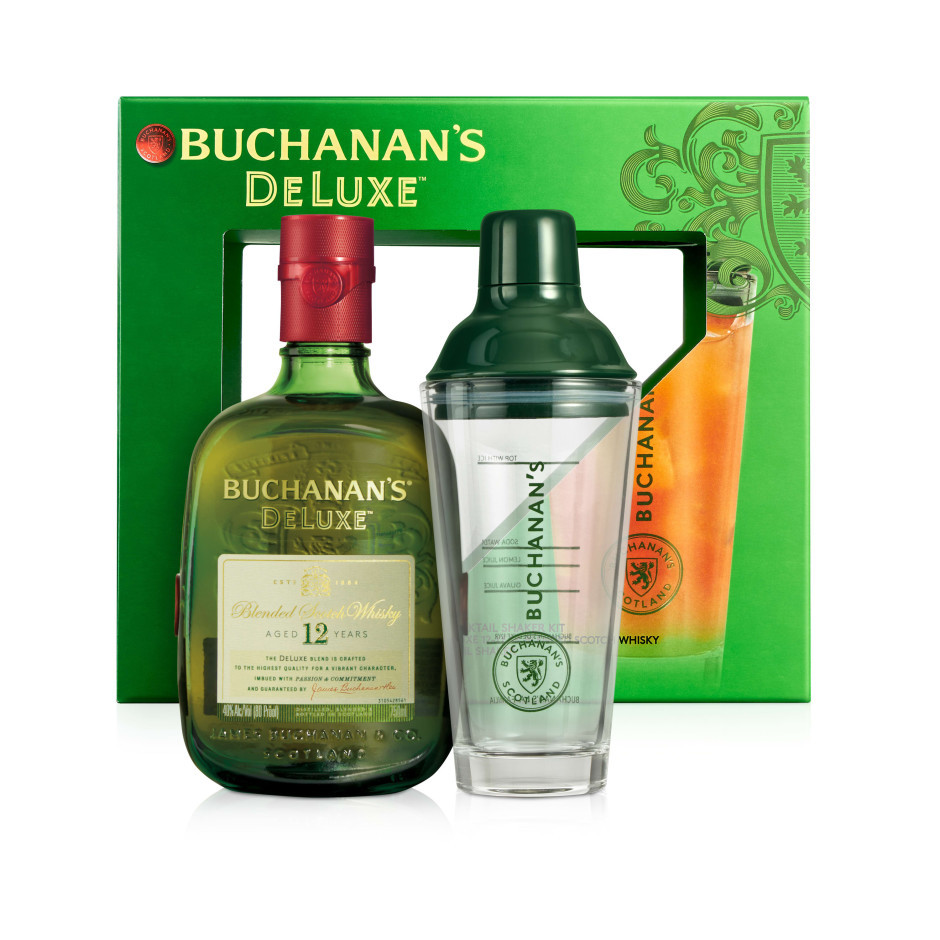 Buchanan's 12 Year Scotch with Shaker